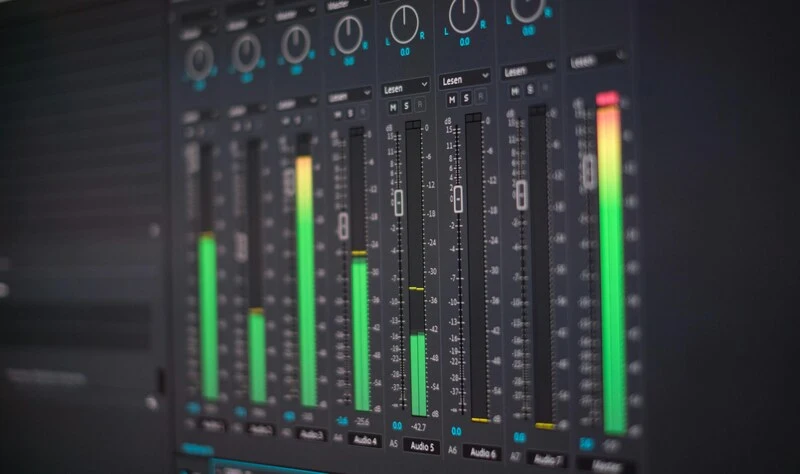 Image of an Audio Recording Session